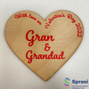 Gran &amp; Grandad Valentine&#39;s Magnet