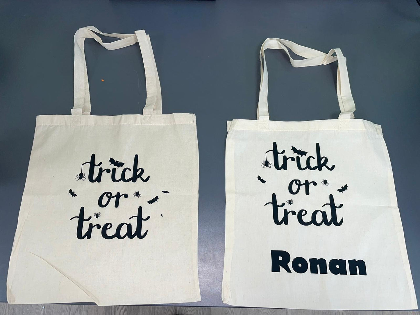 Halloween Bag - Spider - Personalised