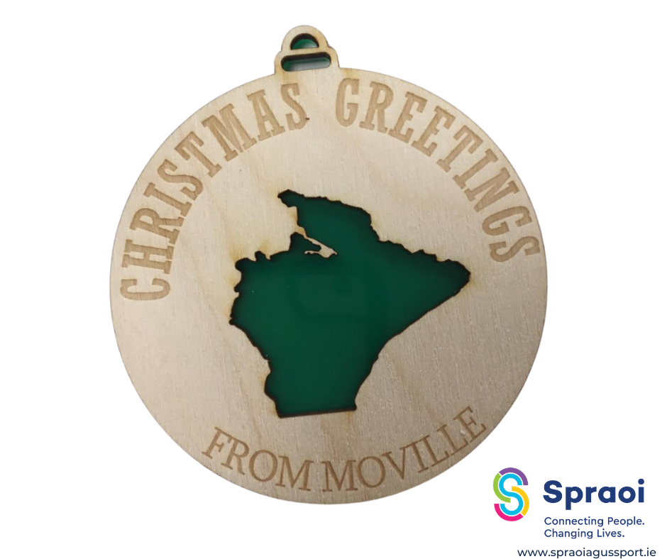 Donegal based Christmas Greetings Decoration