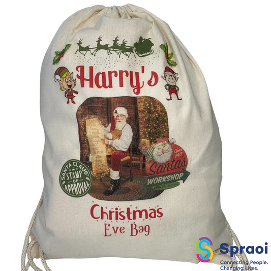 Christmas Eve Personalised Bag