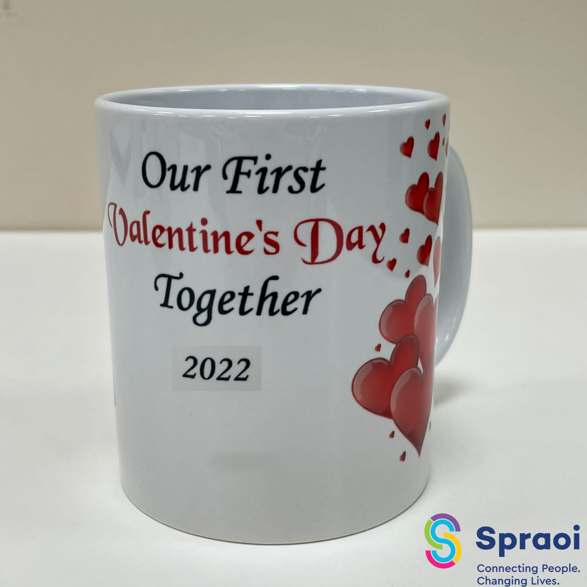 Our First Valentine's Day Mug