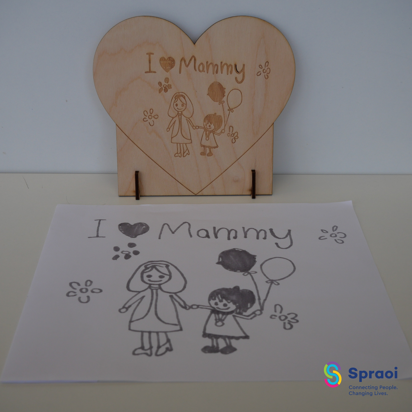 Mother's Day Personalised Drawing