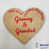 Granny &amp; Grandad Valentine&#39;s Magnet