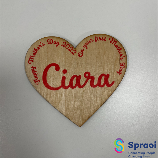 1st Mother's Day Magnet Personalised