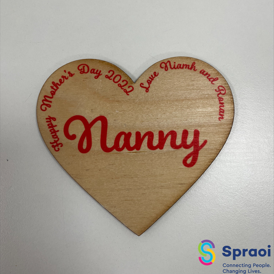 Nanny Mother's Day Magnet Personalised