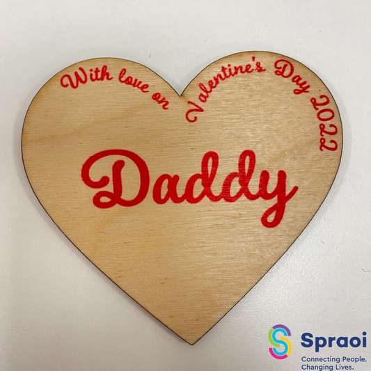 Daddy Valentine's Magnet