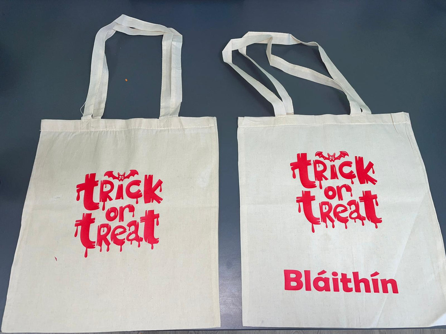 Halloween Bag - Bat - Personalised