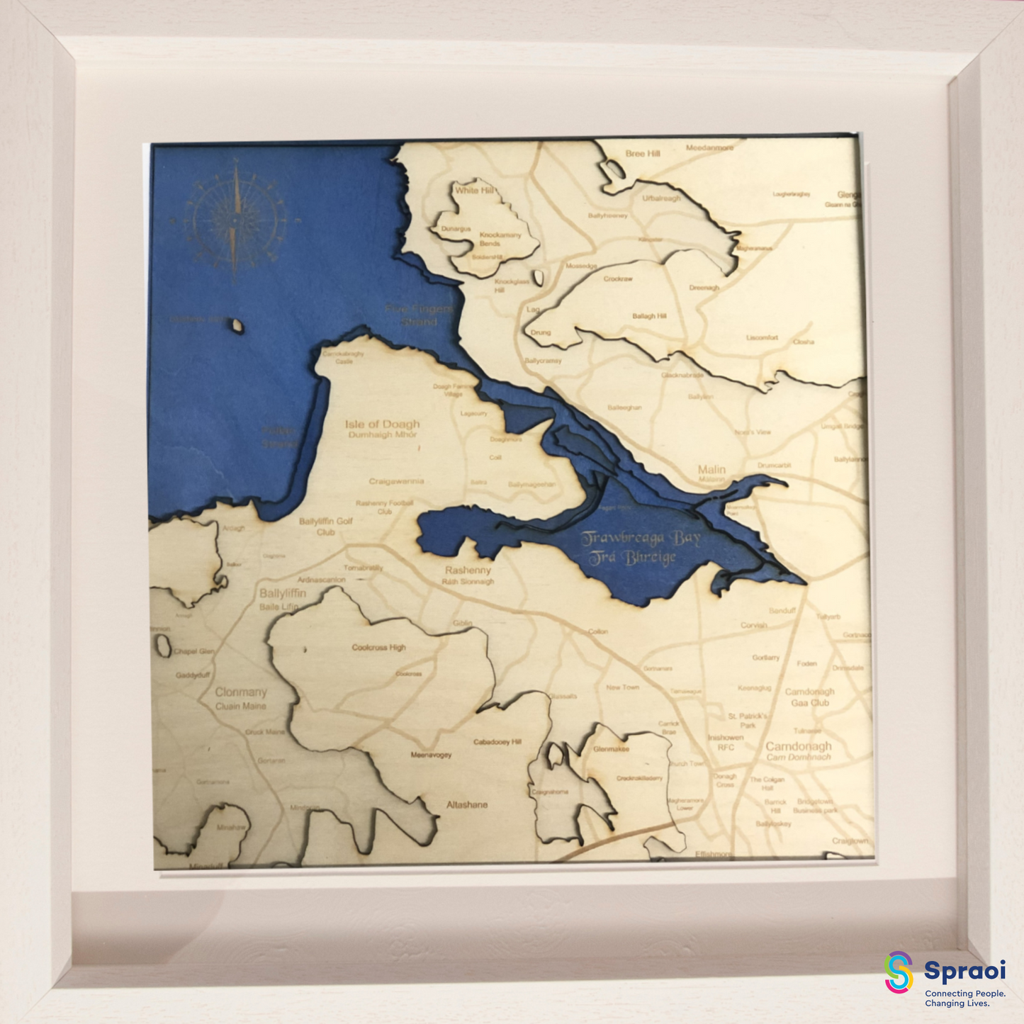 Heart of Inishowen Map - Trawbreaga Bay