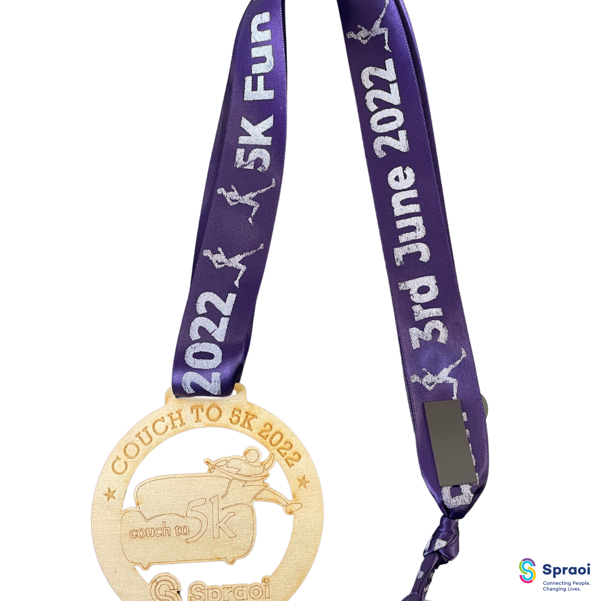 Couch to 5k Wooden Medal