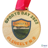 Gleneely NS Sports Day Wooden Medal