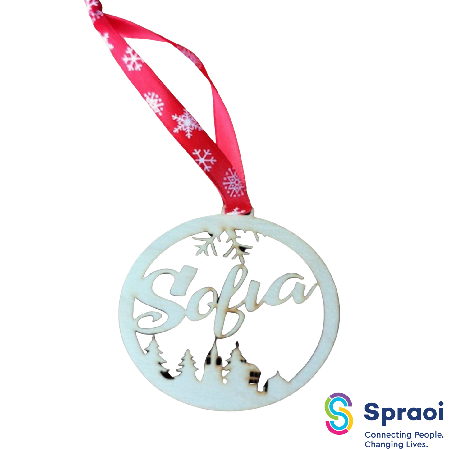 Personalised Name Tree Decoration