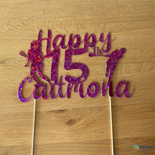 Birthday Cake Topper