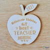 Best Teacher - Coaster Personalised