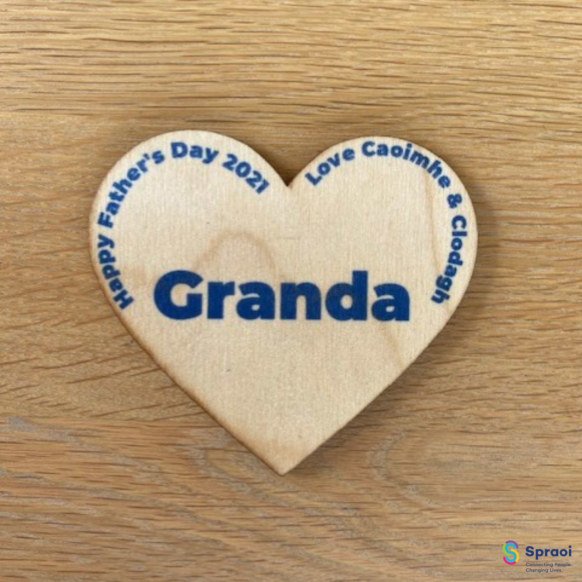 Granda Father's Day Magnet Personalised