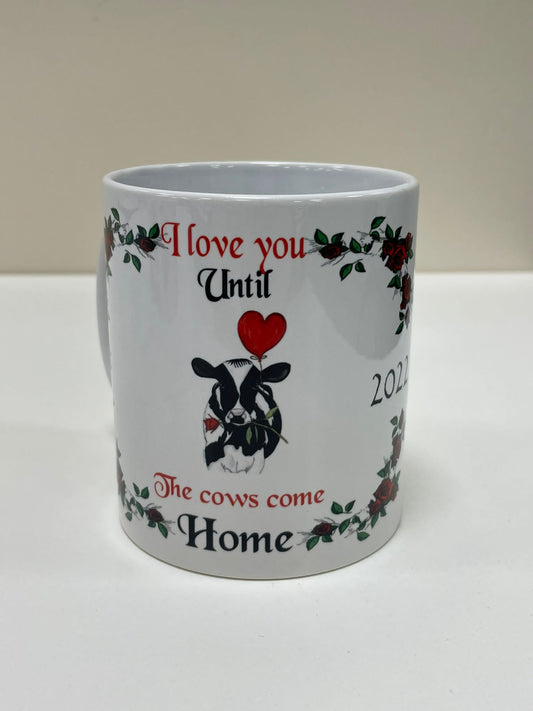 Valentine's "Cows Come Home" Mug